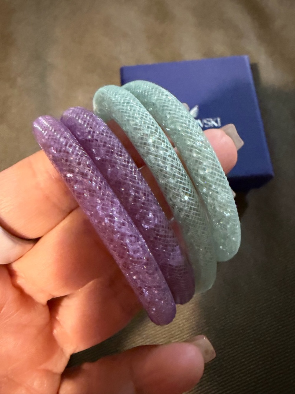 Swarovski Mint Stardust Bracelet - Picture 3 of 4